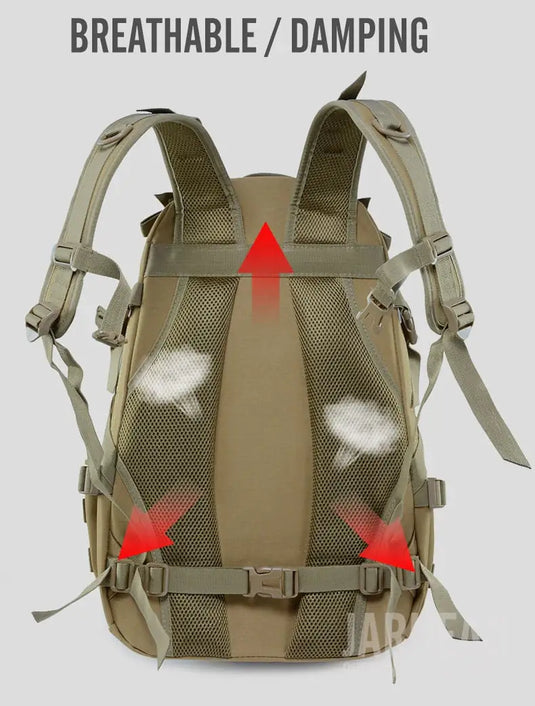 Military Backpack-Waterproof Hiking Survival Reflective Bag - GLIDEPATHGEAR #