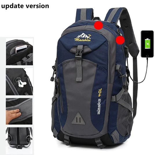 Waterproof Camping Travel Backpack - GLIDEPATHGEAR #