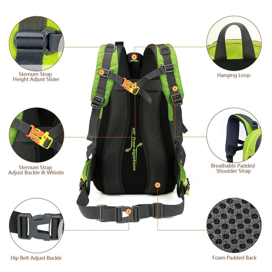 Wasserdichter Kletterrucksack