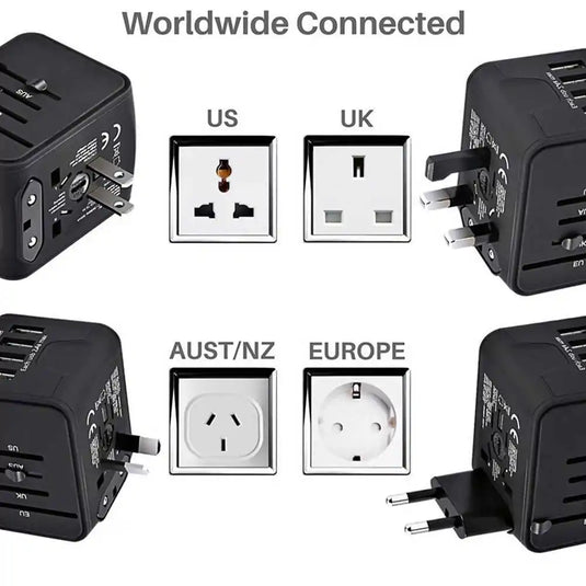 Universal Power Travel Adapter - GLIDEPATHGEAR #