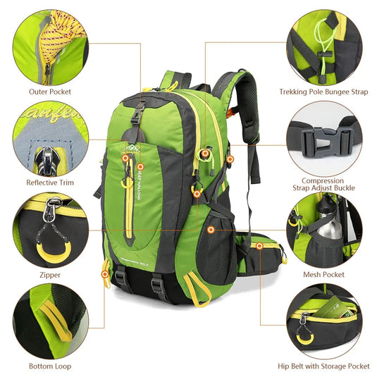 Wasserdichter Kletterrucksack