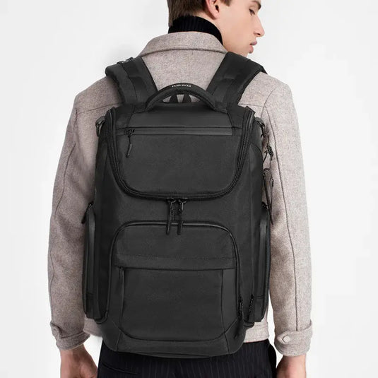 Multifunktionaler, wasserdichter Laptop-Rucksack für Herren