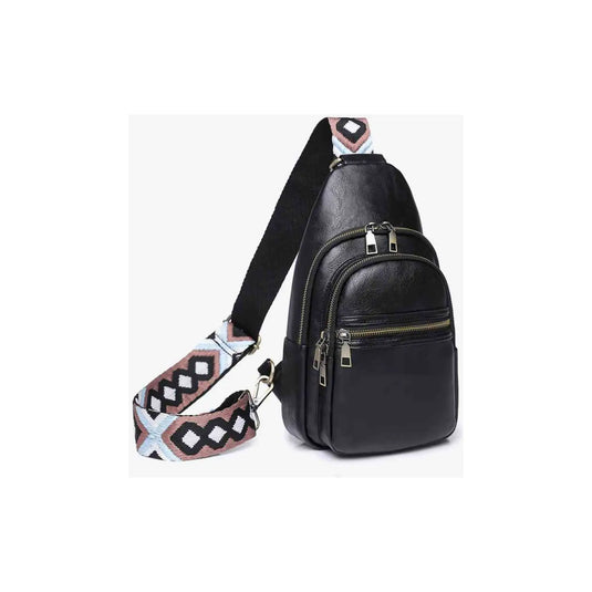 PU Leather Sling Bag crossbody - GLIDEPATHGEAR #