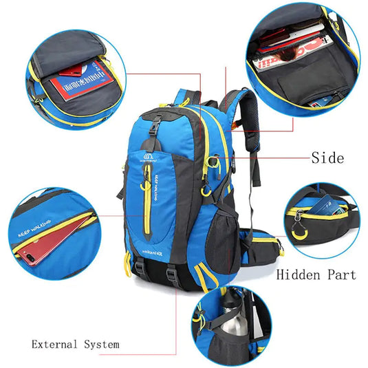 Waterproof Climbing Backpack - GLIDEPATHGEAR #