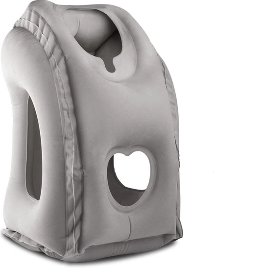 Inflatable Travel Pillow: Compact Comfort - GLIDEPATHGEAR #