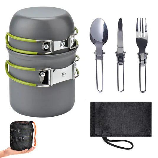 Outdoor Camping Tableware Kit - GLIDEPATHGEAR #