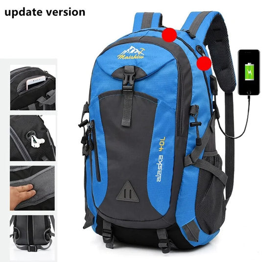 Waterproof Camping Travel Backpack - GLIDEPATHGEAR #