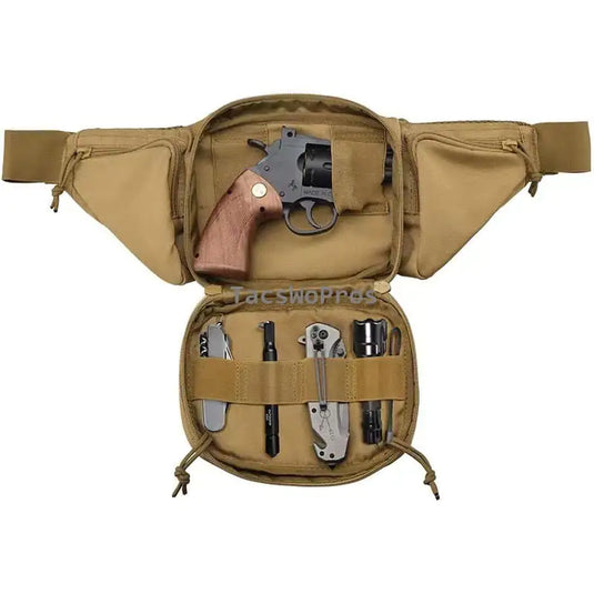 Tactical Gun Waist Bag Holster - GLIDEPATHGEAR #