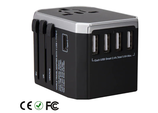 Ports Travel Adapter - GLIDEPATHGEAR #