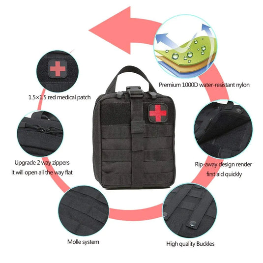 Outdoor Tactical Medical Bag - GLIDEPATHGEAR #