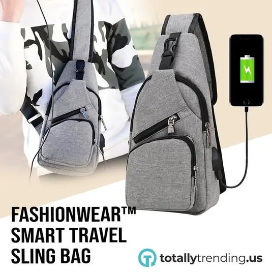 Multi-Functional Smart Travel Sling Bag - GLIDEPATHGEAR #